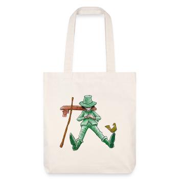 A nap for the green wanderer "GreenVagrant" - Stanley/Stella Heavyweight Recycled Tote Bag - natural white - Front