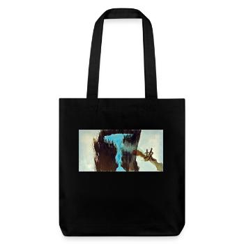 I Ching (Kun - La détresse) - Tote bag épais recyclé Stanley/Stella - noir - Devant