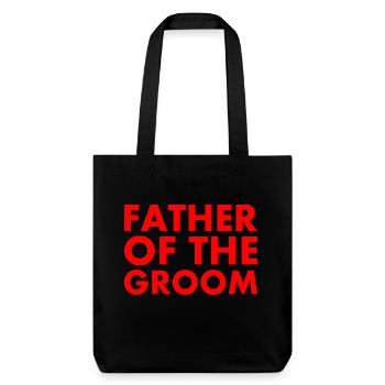 Father of the groom - Tote bag épais recyclé Stanley/Stella - noir - Devant