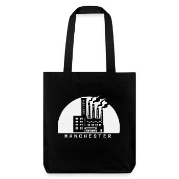 Usine de Manchester - Tote bag épais recyclé Stanley/Stella - noir - Devant