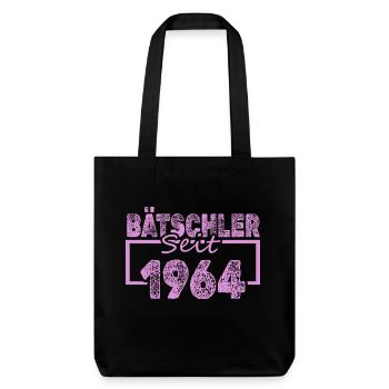 1964 - Tote bag épais recyclé Stanley/Stella - noir - Devant