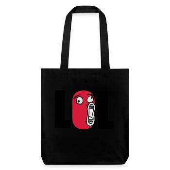 lol - Tote bag épais recyclé Stanley/Stella - noir - Devant