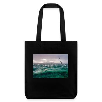 Waterdrop - Stanley/Stella Heavyweight Recycled Tote Bag - black - Front