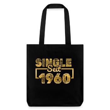 Single 1960 - Stanley/Stella Heavyweight Recycled Tote Bag - black - Front