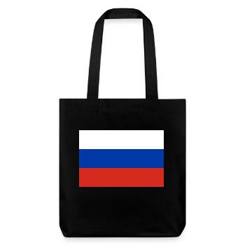 Russie - Tote bag épais recyclé Stanley/Stella - noir - Devant