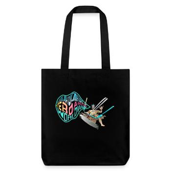 Kitesurf bigair dans le monde entier - Tote bag épais recyclé Stanley/Stella - noir - Devant