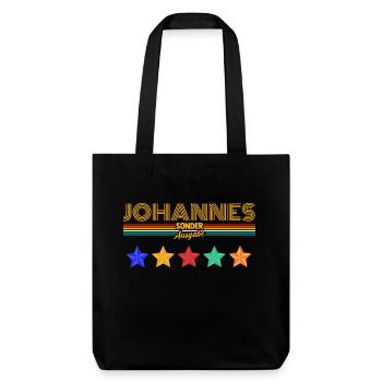 Johannes - Tote bag épais recyclé Stanley/Stella - noir - Devant