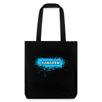 Les îles Canaries comme le soleil - Tote bag épais recyclé Stanley/Stella - noir - Devant