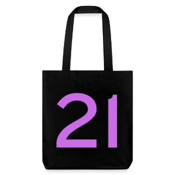 21 - Stanley/Stella Heavyweight Recycled Tote Bag - black - Front