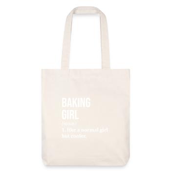 Baking - Stanley/Stella Heavyweight Recycled Tote Bag - natural white - Front