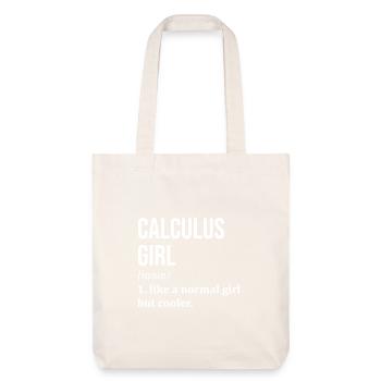 calcul - Tote bag épais recyclé Stanley/Stella - blanc cassé - Devant
