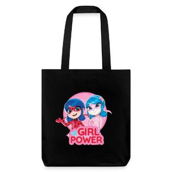 Talking Tom & Friends X Miraculous Girlpower - Tote bag épais recyclé Stanley/Stella - noir - Devant