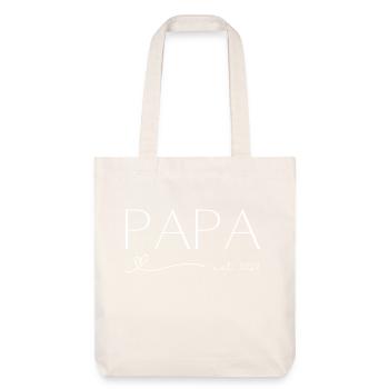 Papa est 2024 - Stanley/Stella Heavyweight Recycled Tote Bag - natural white - Front