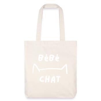 Baby cat - Stanley/Stella Heavyweight Recycled Tote Bag - natural white - Front