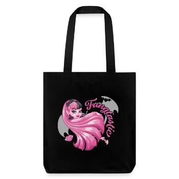 Monster High™ Draculaura Fangtastic - Stanley/Stella recycelter Heavyweight Stoffbeutel - Schwarz - Vorne