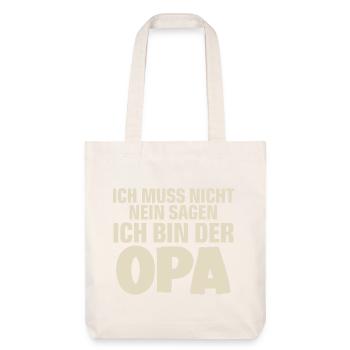Grandfather - Stanley/Stella Heavyweight Recycled Tote Bag - natural white - Front