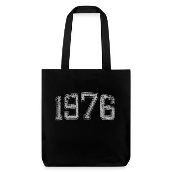 1976 années - Tote bag épais recyclé Stanley/Stella - noir - Devant