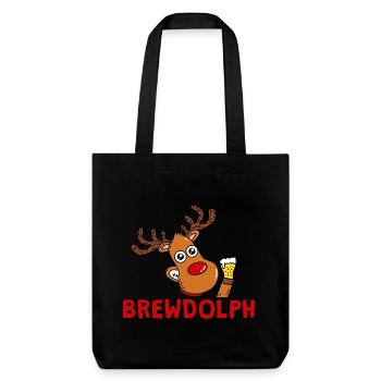 BrewDolph Reindeer Beer Hero - Tote bag épais recyclé Stanley/Stella - noir - Devant