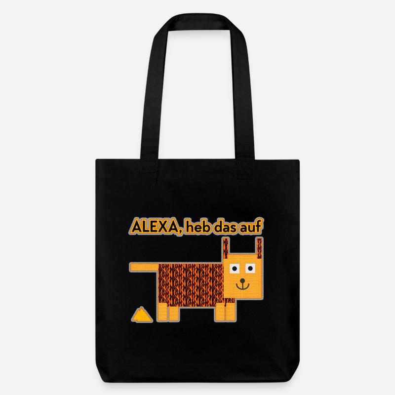 Alexa, prends ça! - Tote bag épais recyclé Stanley/Stella - noir