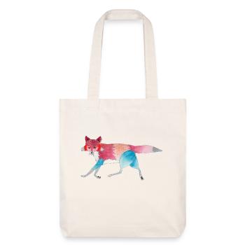 Foxy Fox - Stanley/Stella Heavyweight Recycled Tote Bag - natural white - Front