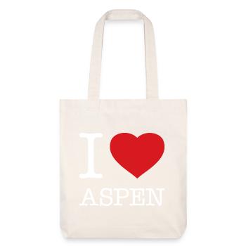 J’ADORE ASPEN - Tote bag épais recyclé Stanley/Stella - blanc cassé - Devant