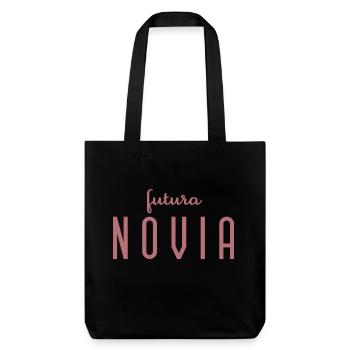 Futura Novia Engagement Bridal Shower Wedding - Stanley/Stella Heavyweight Recycled Tote Bag - black - Front