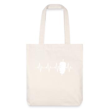 Doner Kebab, Kebab Skewer, Turkish Kebab Grill - Stanley/Stella Heavyweight Recycled Tote Bag - natural white - Front