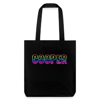 cooper rs arc-en-ciel - Tote bag épais recyclé Stanley/Stella - noir - Devant