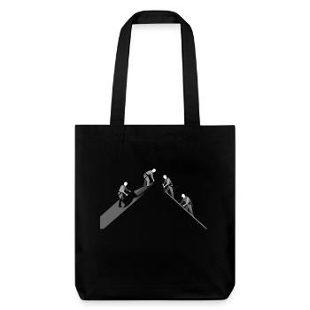 roofing roofing - Stanley/Stella Heavyweight Recycled Tote Bag - black - Front