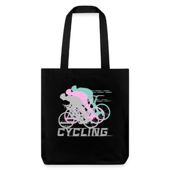Cycling - Stanley/Stella Heavyweight Recycled Tote Bag - black - Front
