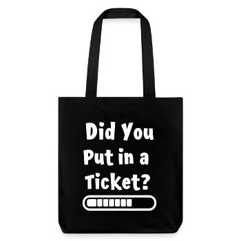 Avez-vous créé un billet ? Mème informatique drôle - Tote bag épais recyclé Stanley/Stella - noir - Devant