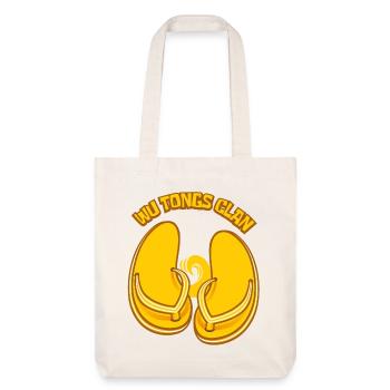 Clan Wu Tongs - Tote bag épais recyclé Stanley/Stella - blanc cassé - Devant