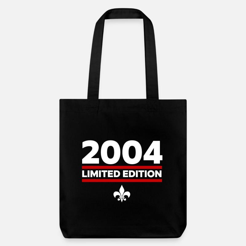 Édition limitée 2004 - Tote bag épais recyclé Stanley/Stella - noir