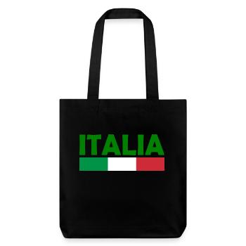 Italie - Tote bag épais recyclé Stanley/Stella - noir - Devant