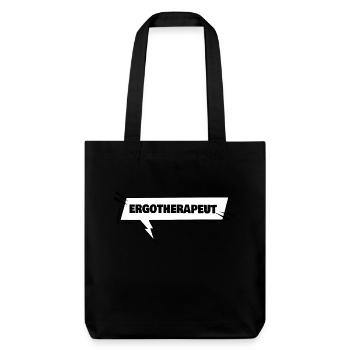 Bildung Ergotherapeut - Stanley/Stella recycelter Heavyweight Stoffbeutel - Schwarz - Vorne