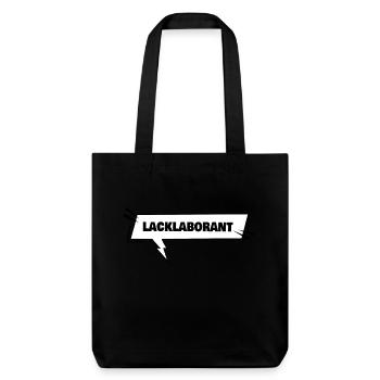 Geschenk für Lacklaborant - Stanley/Stella recycelter Heavyweight Stoffbeutel - Schwarz - Vorne