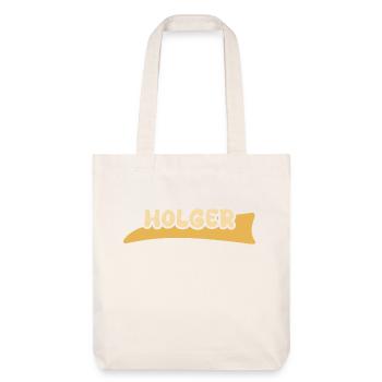 Cadeau pour Holger - Tote bag épais recyclé Stanley/Stella - blanc cassé - Devant