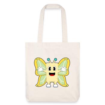 Beurre de papillon - Tote bag épais recyclé Stanley/Stella - blanc cassé - Devant