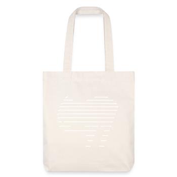 Antifasciste - Tote bag épais recyclé Stanley/Stella - blanc cassé - Devant
