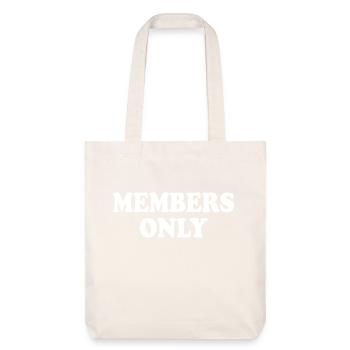 members only - Tote bag épais recyclé Stanley/Stella - blanc cassé - Devant