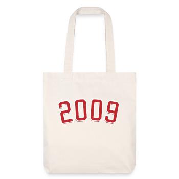 Sport Birth Year 2009 - Stanley/Stella Heavyweight Recycled Tote Bag - natural white - Front