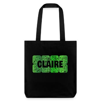 Claire - Tote bag épais recyclé Stanley/Stella - noir - Devant