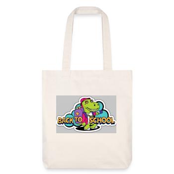 Back to school - Stanley/Stella Heavyweight Recycled Tote Bag - natural white - Front