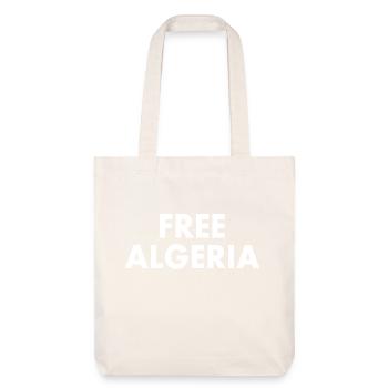 Algerien - Stanley/Stella recycelter Heavyweight Stoffbeutel - Naturweiß - Vorne