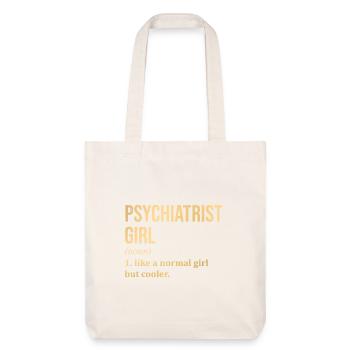 psychiatrie - Tote bag épais recyclé Stanley/Stella - blanc cassé - Devant