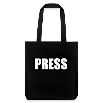 Press - Tote bag épais recyclé Stanley/Stella - noir - Devant