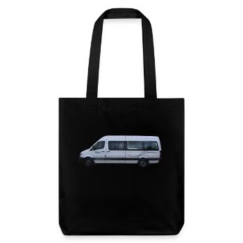 Camping-car AUS et NZ - Tote bag épais recyclé Stanley/Stella - noir - Devant