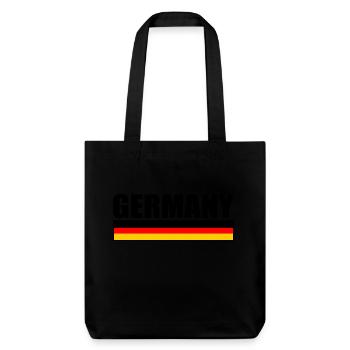 GERMANY GERMAN FLAG - Stanley/Stella Heavyweight Recycled Tote Bag - black - Front