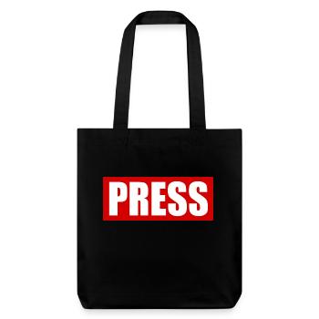 Press - Tote bag épais recyclé Stanley/Stella - noir - Devant