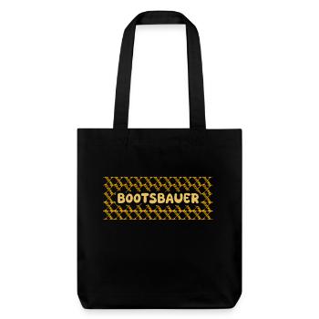 Job Boat Builder - Stanley/Stella Heavyweight Recycled Tote Bag - black - Front